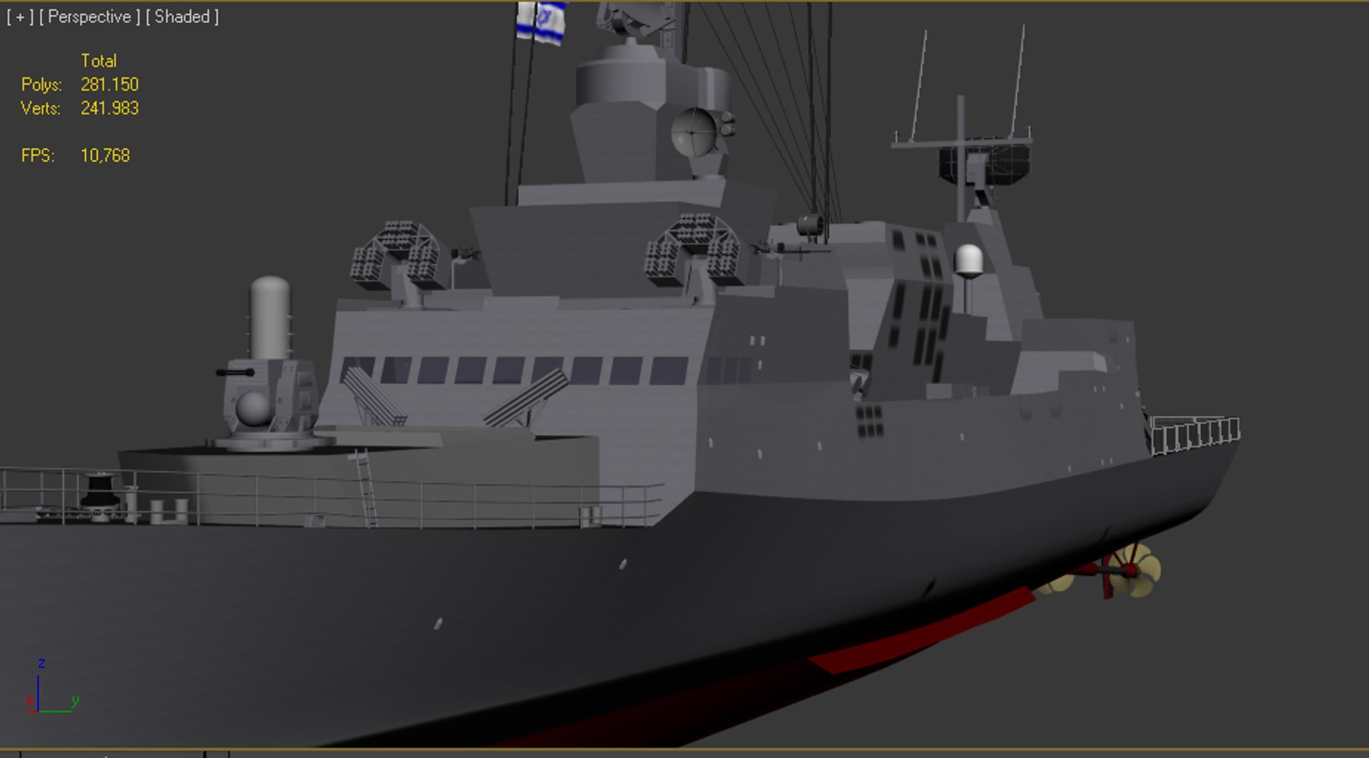 Sraeli Eilat Class Sa 3D Model - TurboSquid 1484227