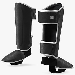 Muay Thai Leather Boot Shin Guard