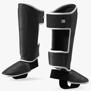 Muay Thai Leather Boot Shin Guard