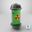 Sci-Fi Nuclear Power Cell PBR 3D model