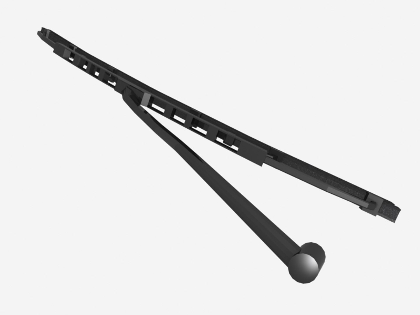 Car Window Wiper 3d Obj