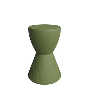 Green Stool 3D model