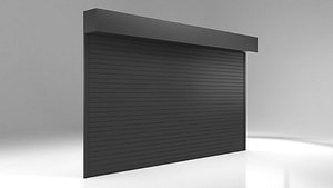 store garage door 3D