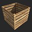 3d stacked crates model