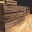 3d stacked crates model