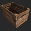 3d stacked crates model