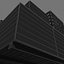 3d stacked crates model
