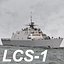 美国海军濒海战斗舰LCS-1自由（低多边形）
