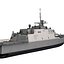 美国海军濒海战斗舰LCS-1自由（低多边形）
