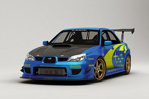 max subaru impreza sti wide body