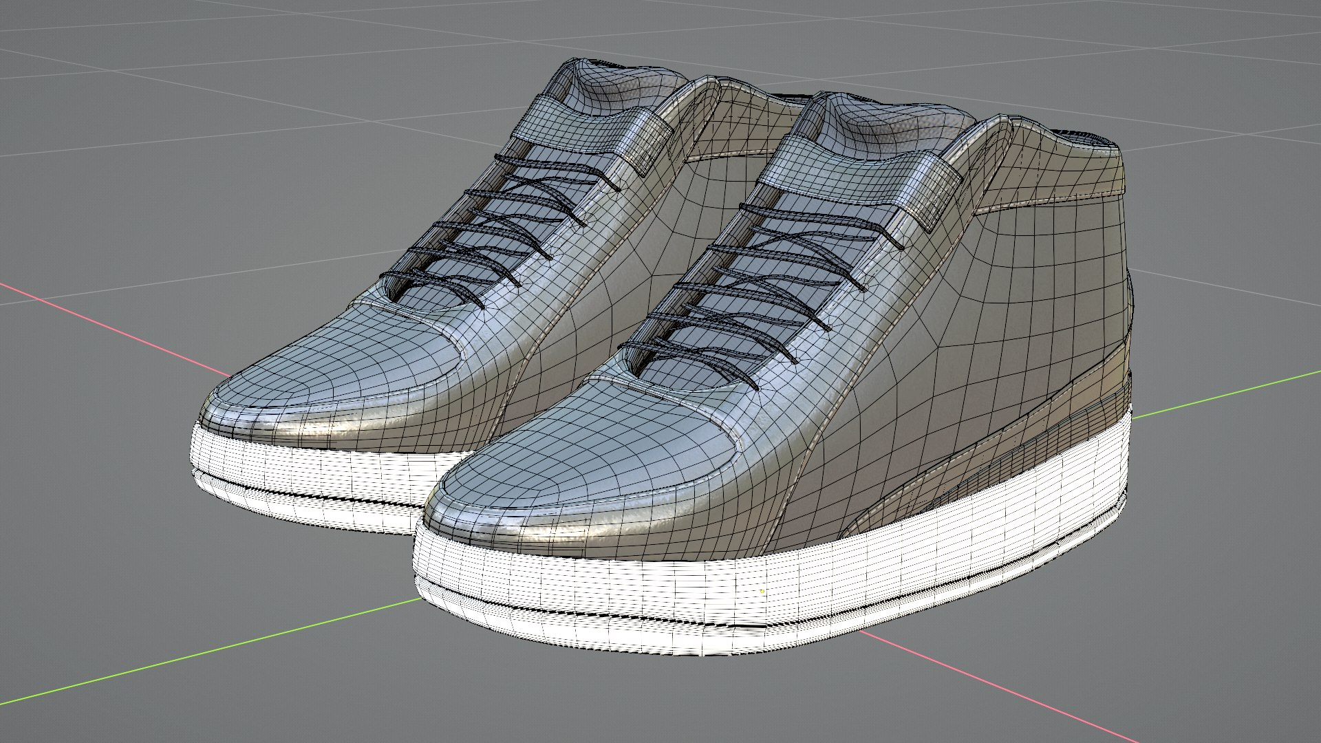 Realistic - Sneaker 3D Model - TurboSquid 1896497