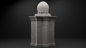 3D part of Shaikh Zayed mosque