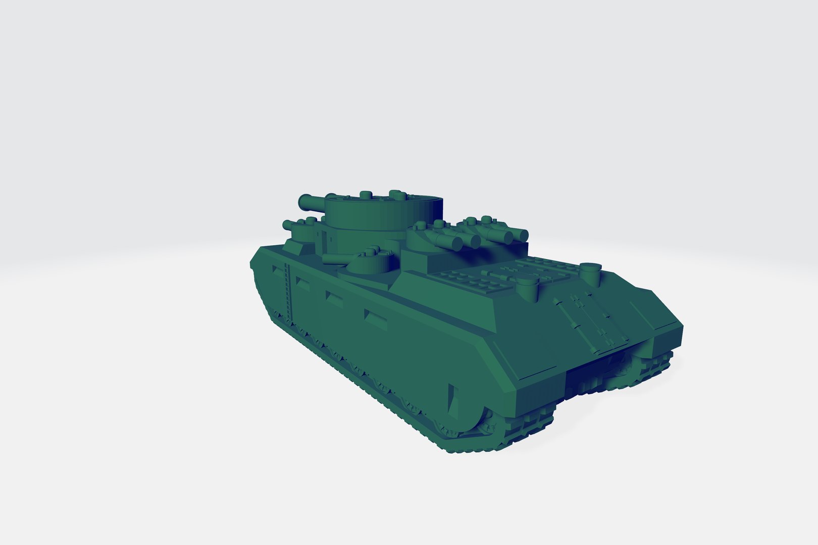 3D TG-5 Ultra Heavy Tank - TurboSquid 2251748