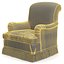 Silla con flecos y brazo enrollable personalizada