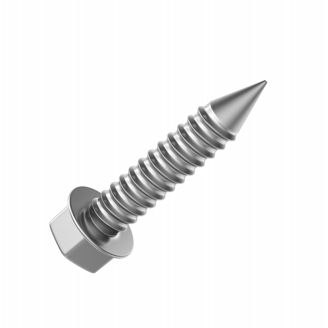 Screw 3D Model TurboSquid 1972356