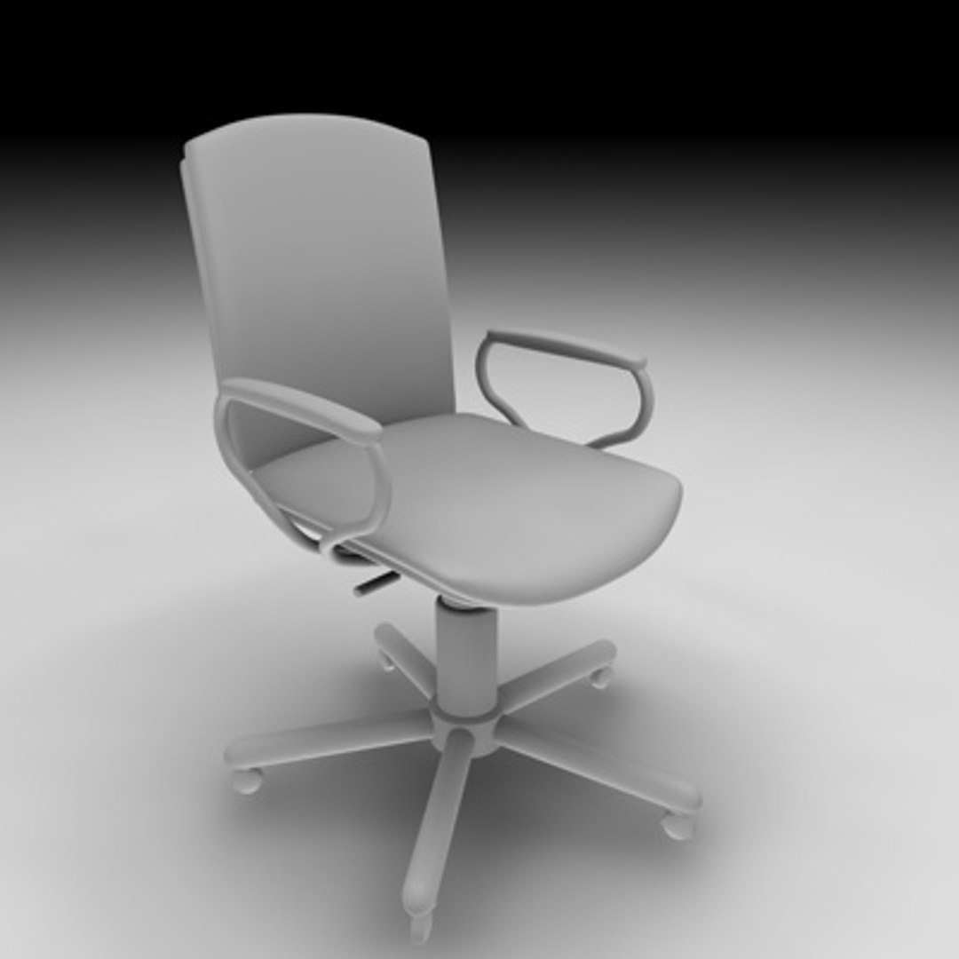 3d Office Chair Model