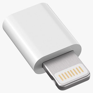 Micro USB to Lightning White