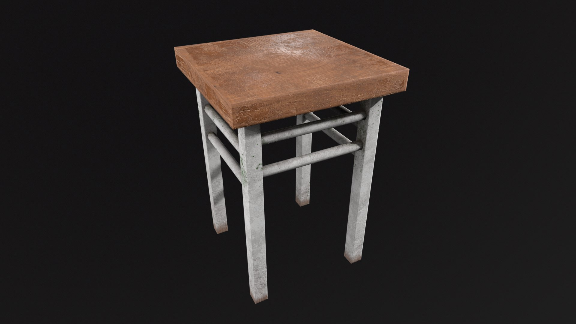 Old Industrial Stool PBR Low-Poly Game Ready 3D model https://p.turbosquid.com/ts-thumb/HZ/GwufYn/N2/stool_render_001/png/1754929110/1920x1080/fit_q87/ec993f18ebed2134c3fa63b9431ef85a04d56577/stool_render_001.jpg