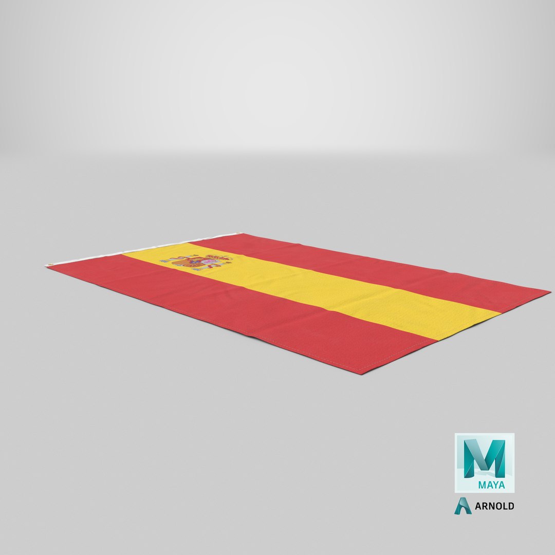3D flag laying pose spain https://p.turbosquid.com/ts-thumb/HZ/I0IIgd/QGNo1oVS/stemcell_maya_arnold_render/png/1591791279/1920x1080/fit_q87/5ea67fe4c18c86752a3cee49e653a972a7c5ddc1/stemcell_maya_arnold_render.jpg