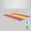 Flag Laying Pose Spain
