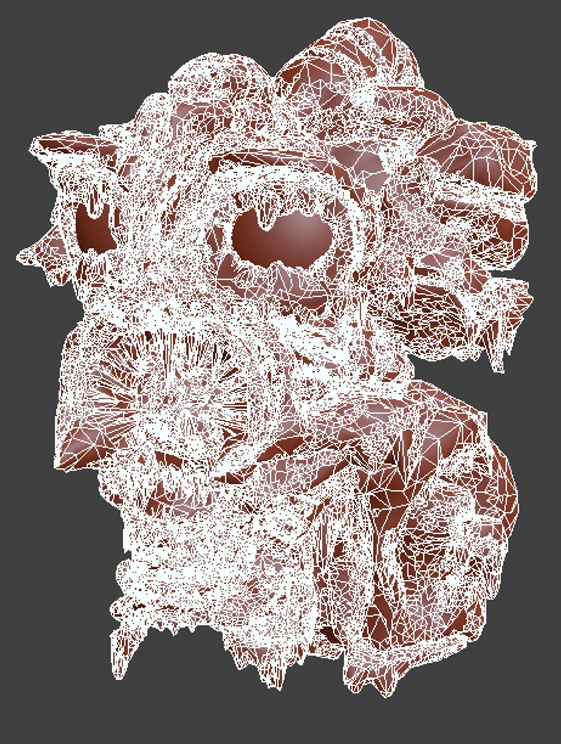 swamp monster head melting 3d model https://p.turbosquid.com/ts-thumb/HZ/Ict6gj/Vv7iU8uj/3angledwireframe/png/1425151681/1920x1080/fit_q87/834bd6da2f7ce590b4a9dd6c3ddcd90b570ef067/3angledwireframe.jpg