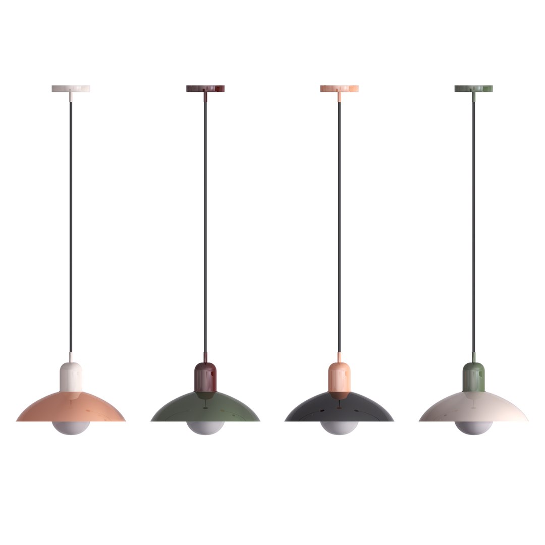 3D Macaron Bauhaus Pendant Light Model - TurboSquid 2326460