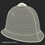 UK Bobby Pith Helmet Modèle 3D
