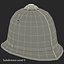 UK Bobby Pith Helmet Modèle 3D