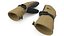 The North Face Mens Montana Etip GTX Mitten Gloves Beige