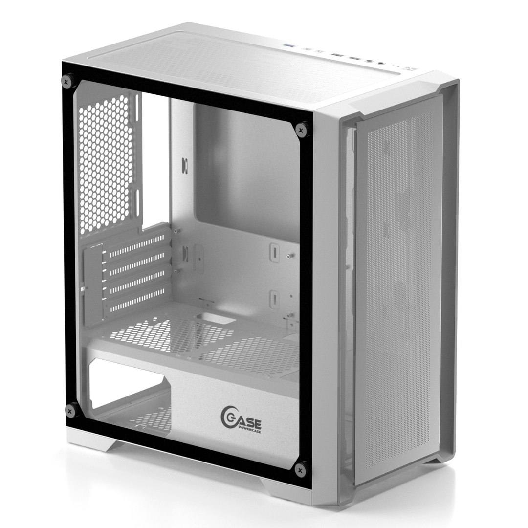 PowerCase Alisio Micro X4 3D Model - TurboSquid 2188471