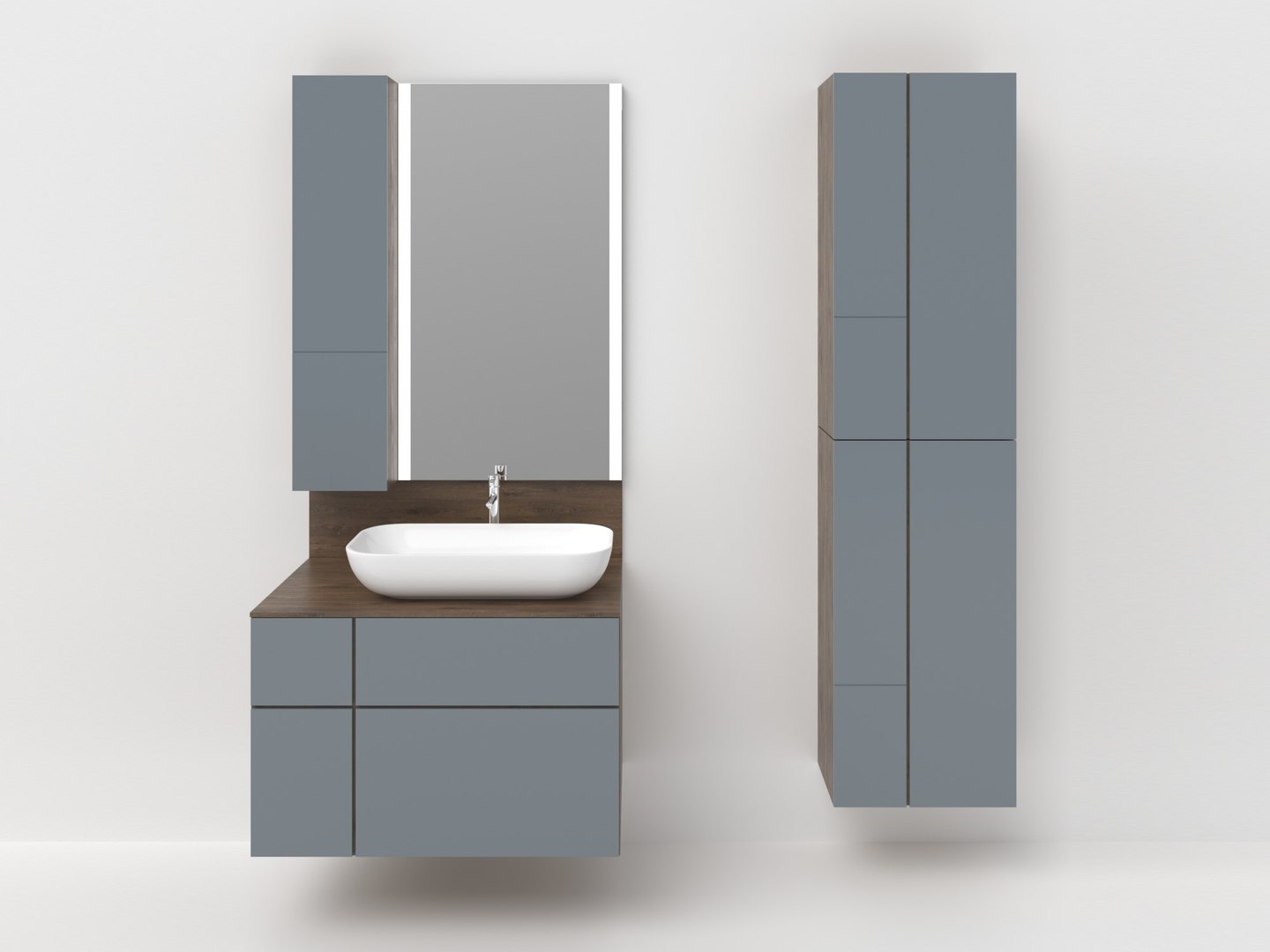 3D Aquaton Michelle bathroom furniture - TurboSquid 1728134