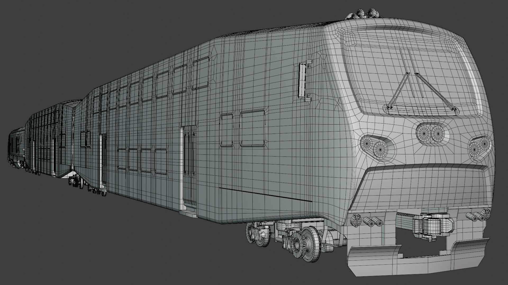 American Trains And Metro 3D Model - TurboSquid 2358133