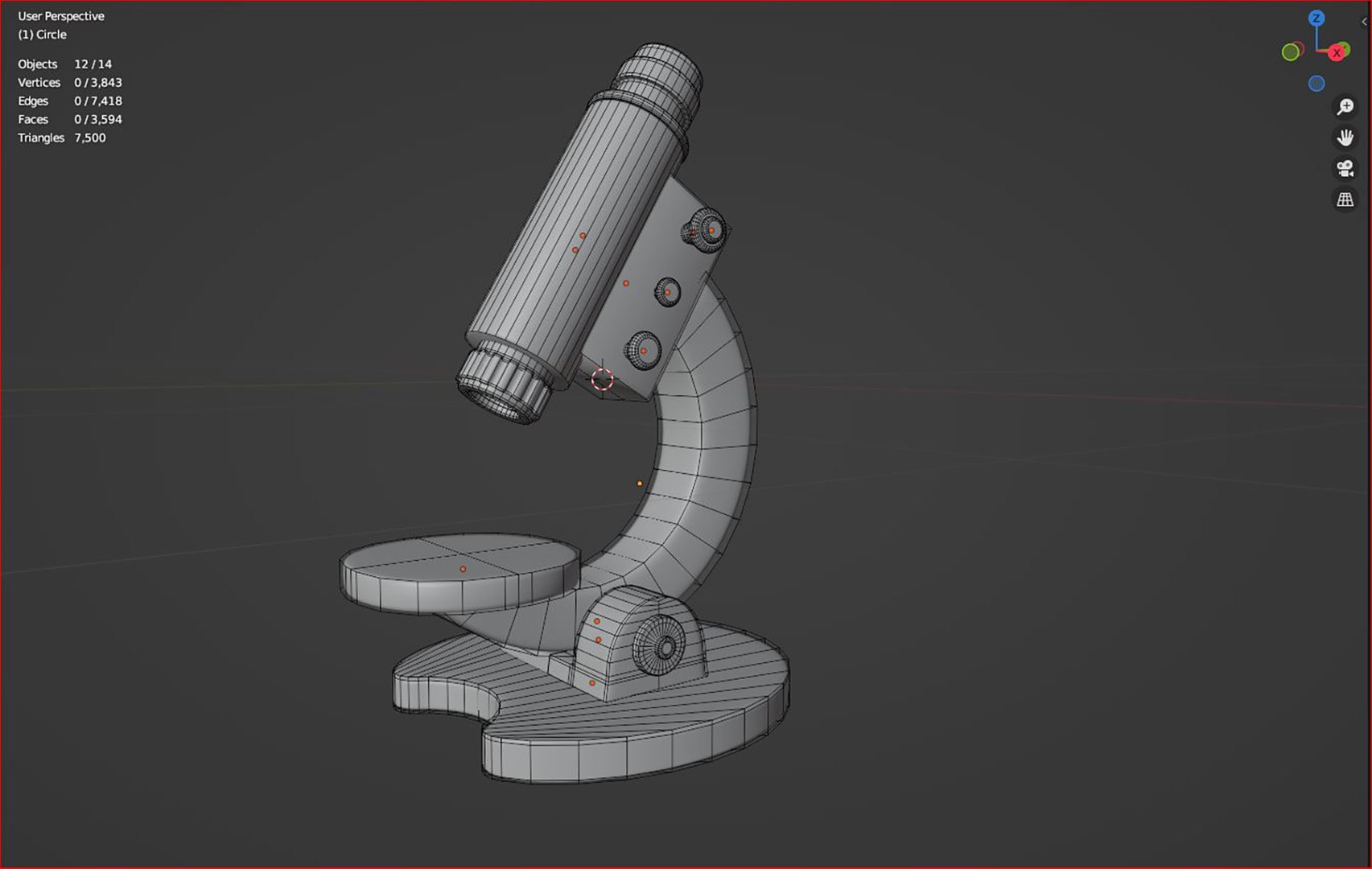 3d Microscope 3D Model - TurboSquid 2013788