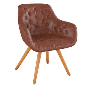 Armchair Angel Cerda F3229 3D model