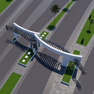 3D Landmark Gate