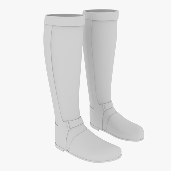 modelo 3d Botas de montar 1 Bare Bones Version - TurboSquid 1186692