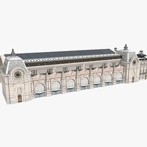 3d model musee d orsay museum