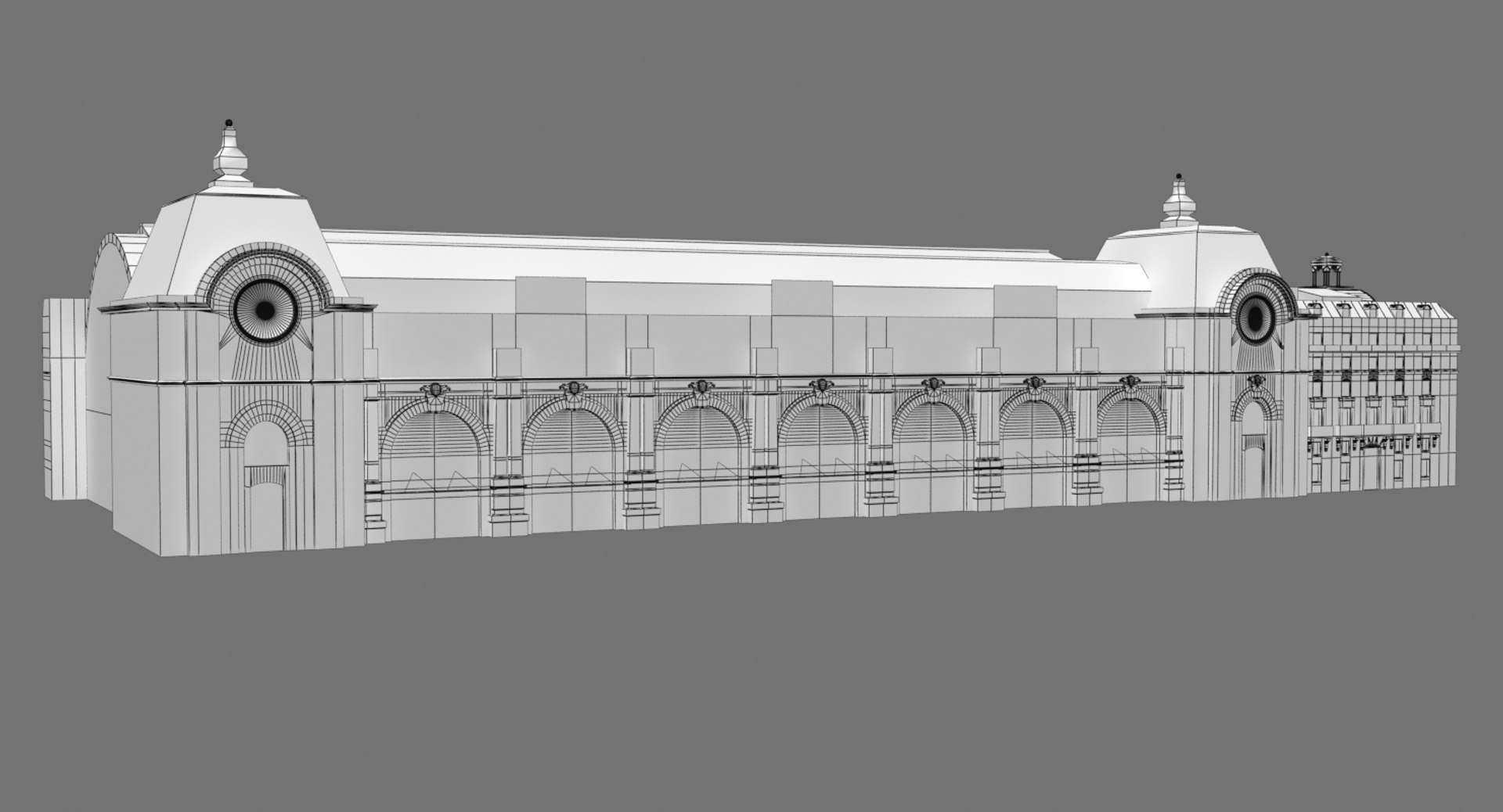 3d Model Musee D Orsay Museum