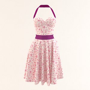 woman polka 3D