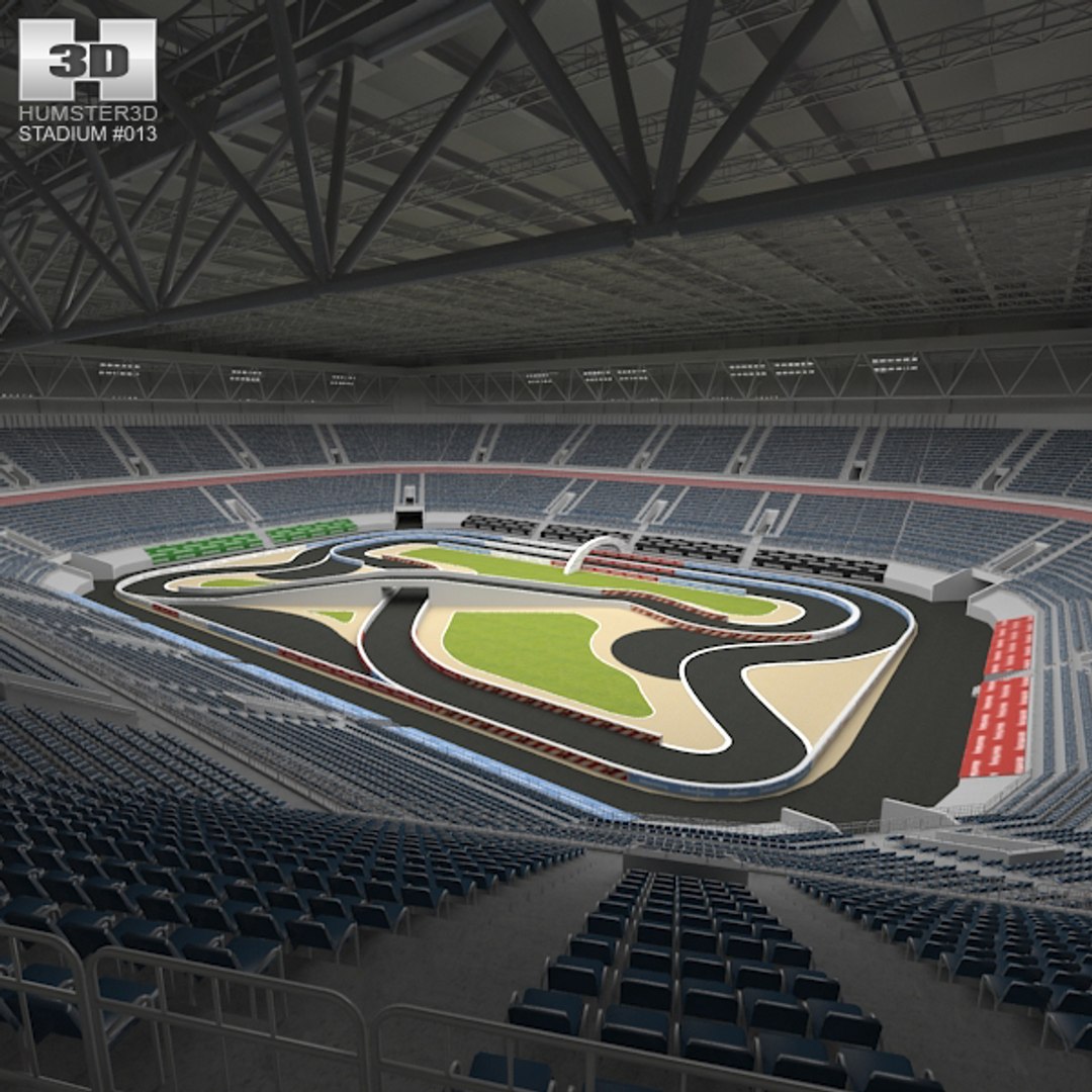 Racing Arena 3D Model - TurboSquid 1247348