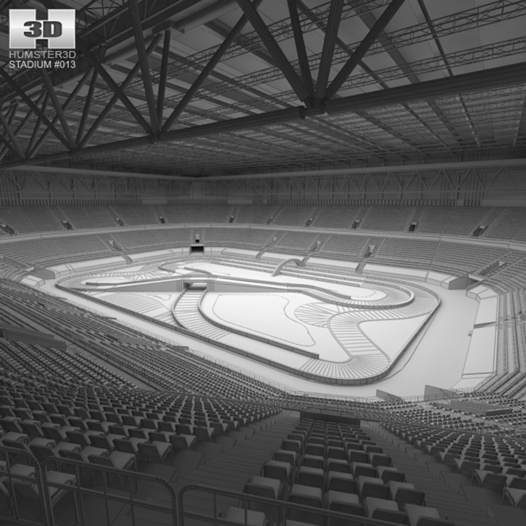 Racing Arena 3D Model - TurboSquid 1247348