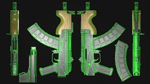 draco with scope 3D model