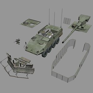 Stryker IAV/LAV Military Vehicle