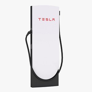 Tesla Supercharger V4 3D