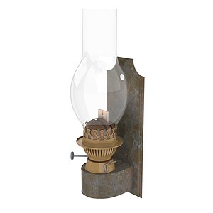 Vintage Kerosine Wall Lamp model