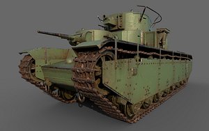 3D soviet heavy tank