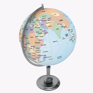 3d 3ds globe antique
