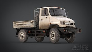 3d model truck car