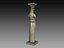 3d model caryatid column