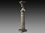 3d model caryatid column
